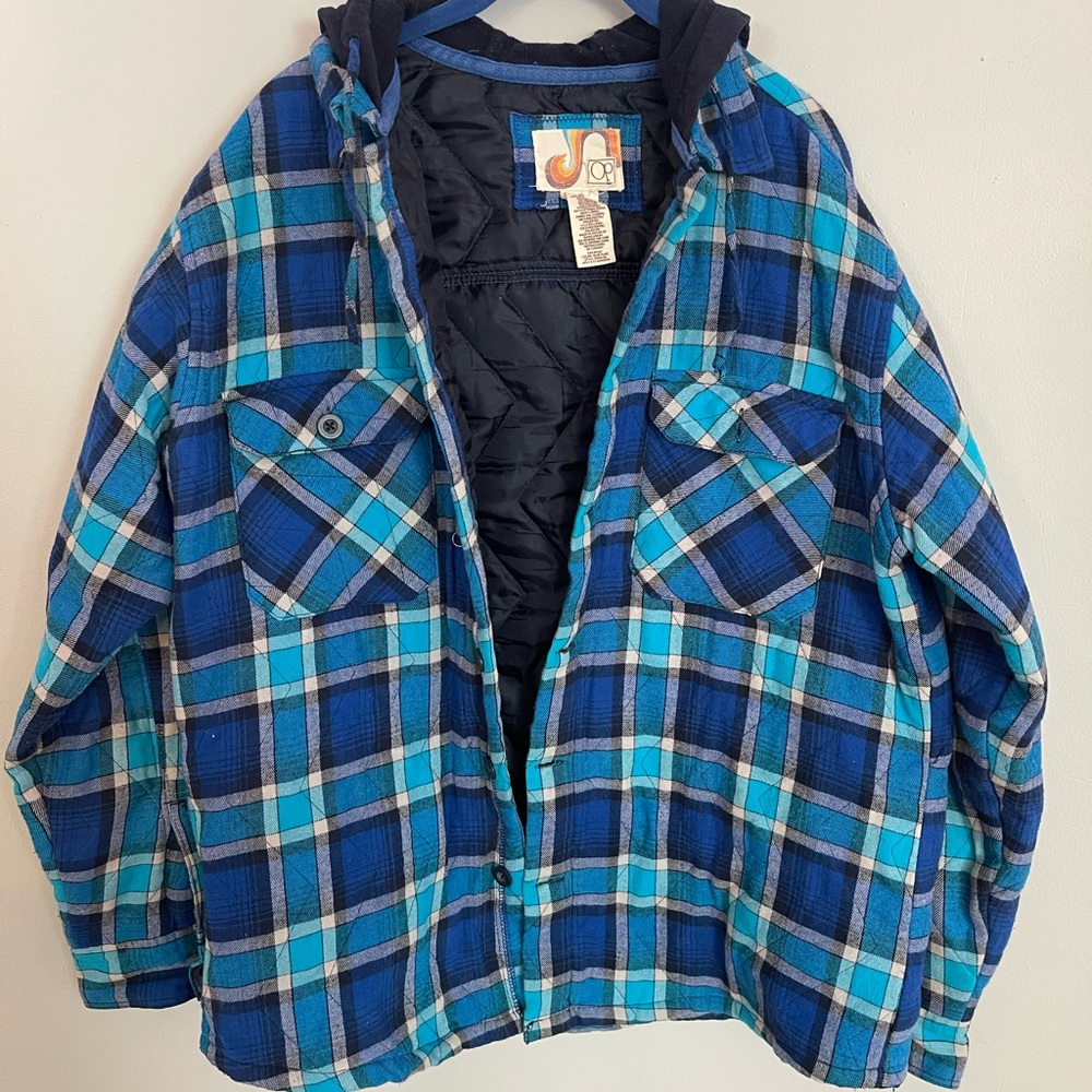 Flannel coat